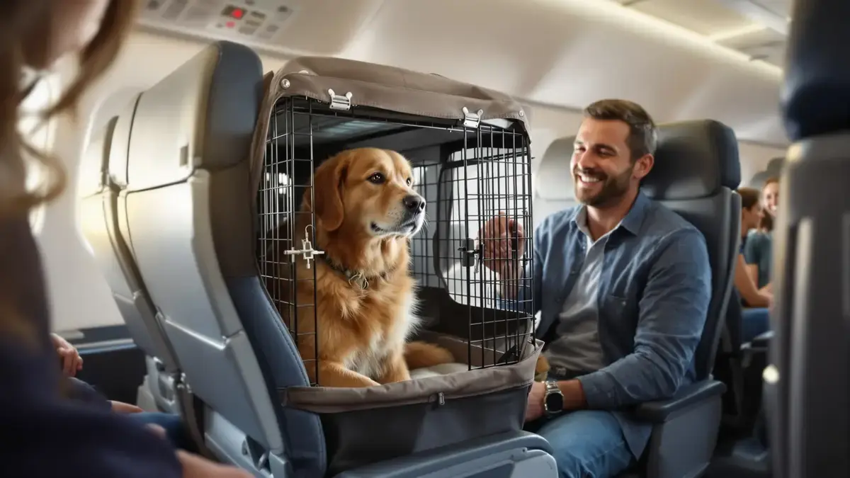 Grote honden mogen eindelijk samen met hun eigenaren in de cabine reizen, een geweldig nieuws!