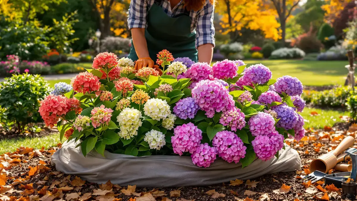 Ontdek hoe een eenvoudige herfsttruc je hortensia’s kan omtoveren tot stralende bloemen