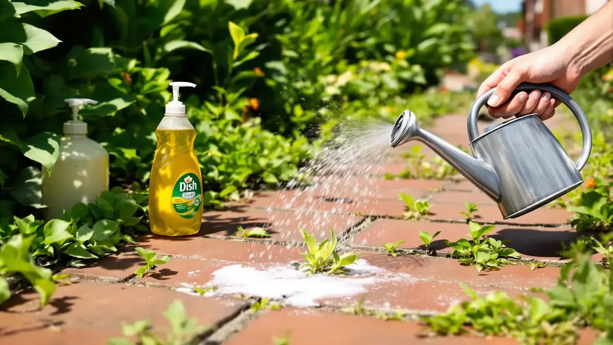 Een trucje voor minder dan 2 € dat tuinliefhebbers verbaast om onkruid te bestrijden